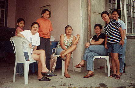 Tita Ine, Tita Josie, Mommy Baby, Tita Amie, VL, Joyce and Janinne